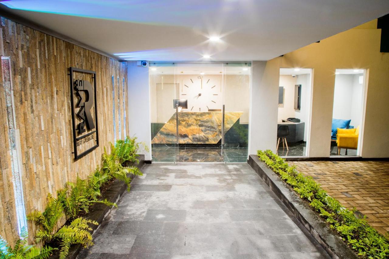 Rame Hotel Boutique Guadalajara Bagian luar foto Entrance to the hotel