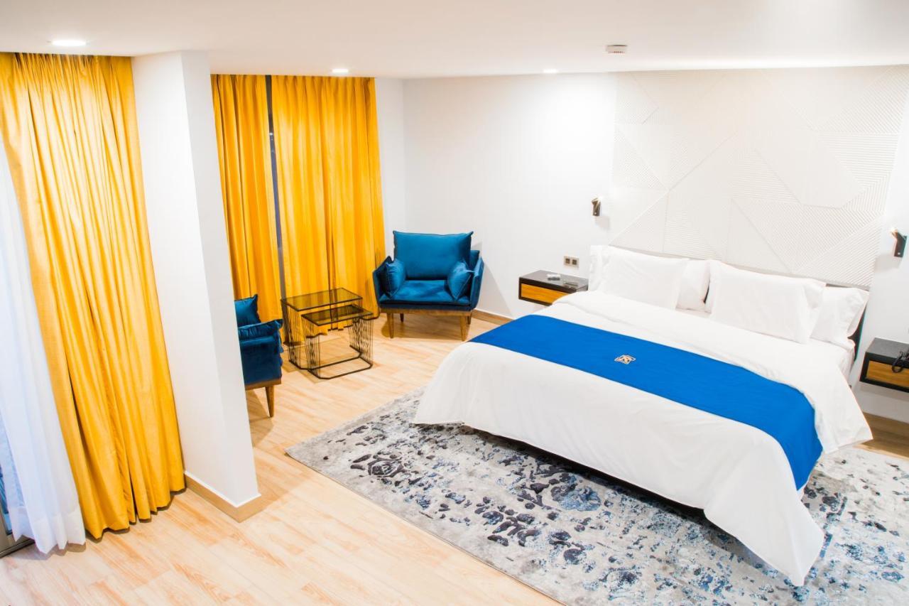 Rame Hotel Boutique Guadalajara Bagian luar foto A bedroom at the hotel